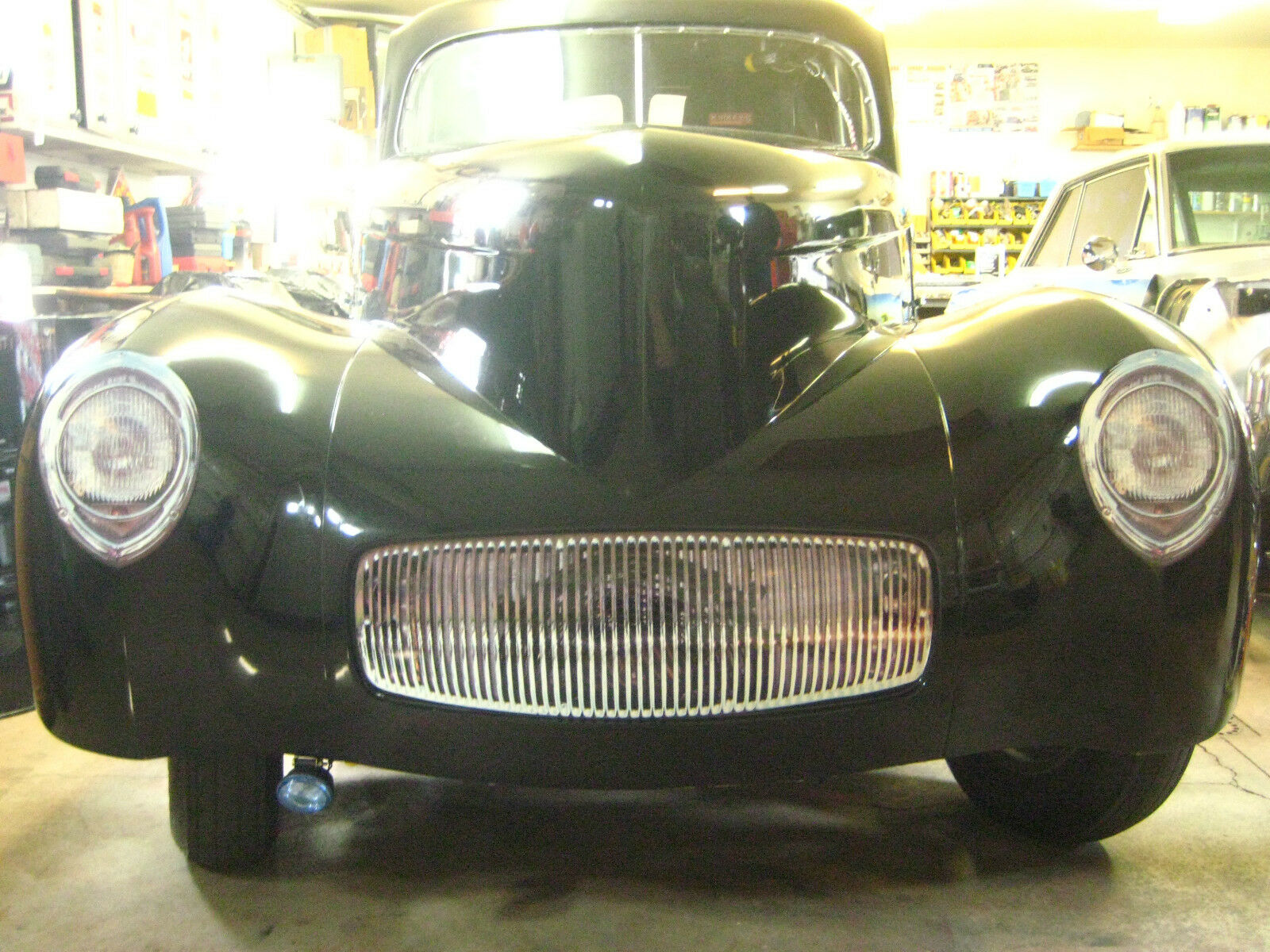 1941 Willys Front Grill & Headlight Decals