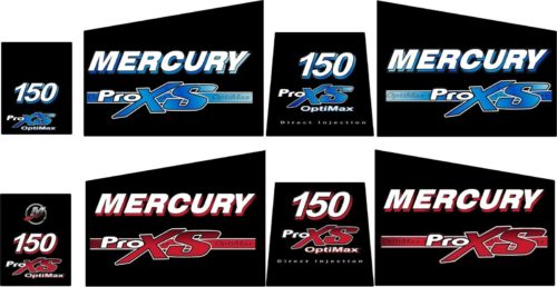 Mercury Optimax Pro XS Decal Kit