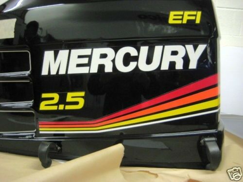 Mercury Racing 2.5L 260HP Decal Kit For Lightweight Cowl