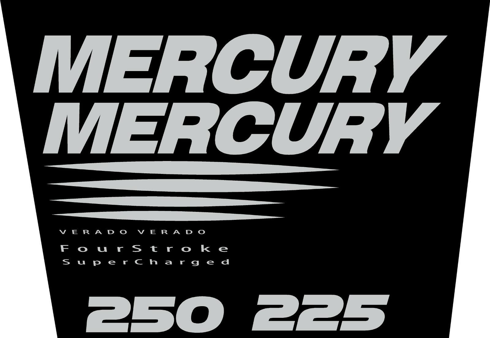 Mercury Verado Four Stroke Generation 2 Decal Kit