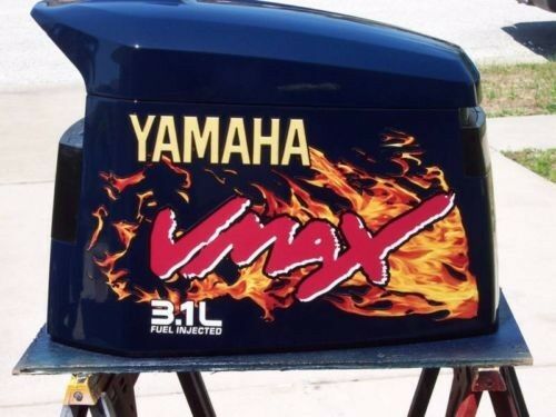 Yamaha V-Max 3.1 Liter Real Flame Decal Kit